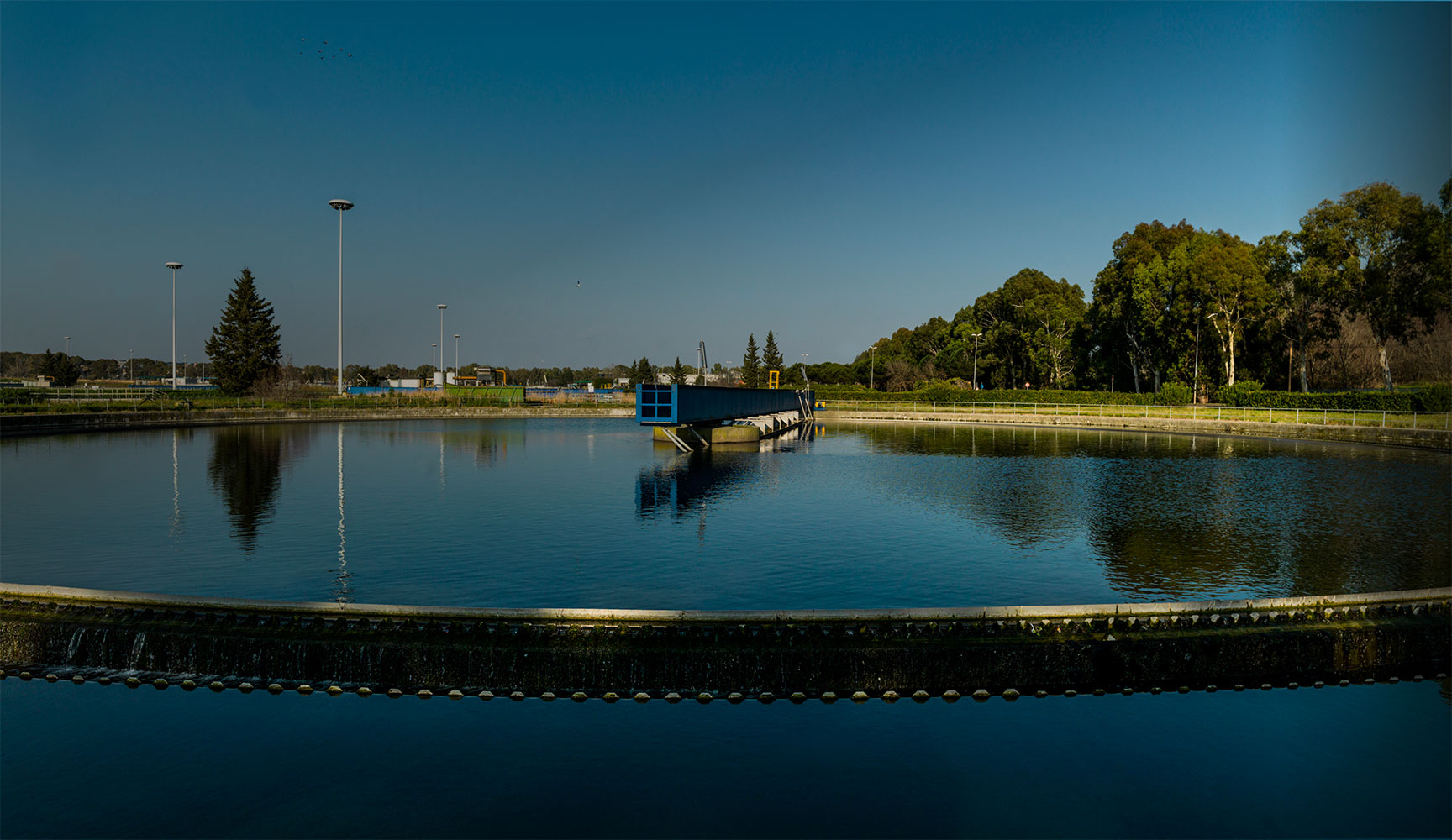 Una struttura idrica del Gruppo Acea